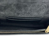 Grained Leather Saddle Belt Pouch