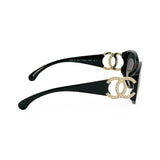 CHANEL: Pearl CC Sunglasses