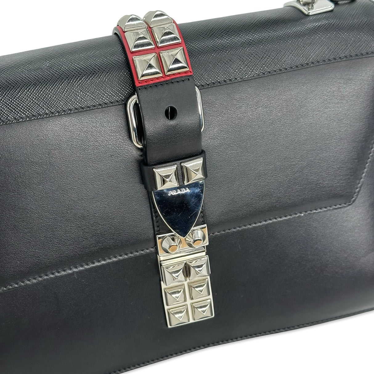 PRADA: Saffiano Leather Elektra Shoulder Bag