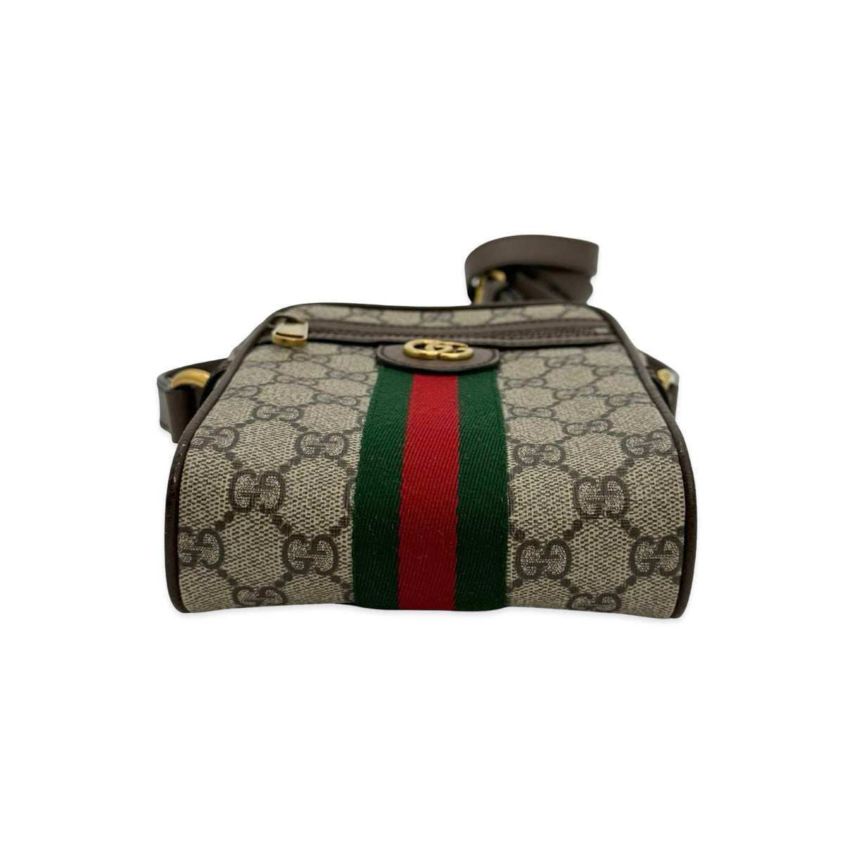 GUCCI: GG Supreme Ophidia Mini Messenger Crossbody