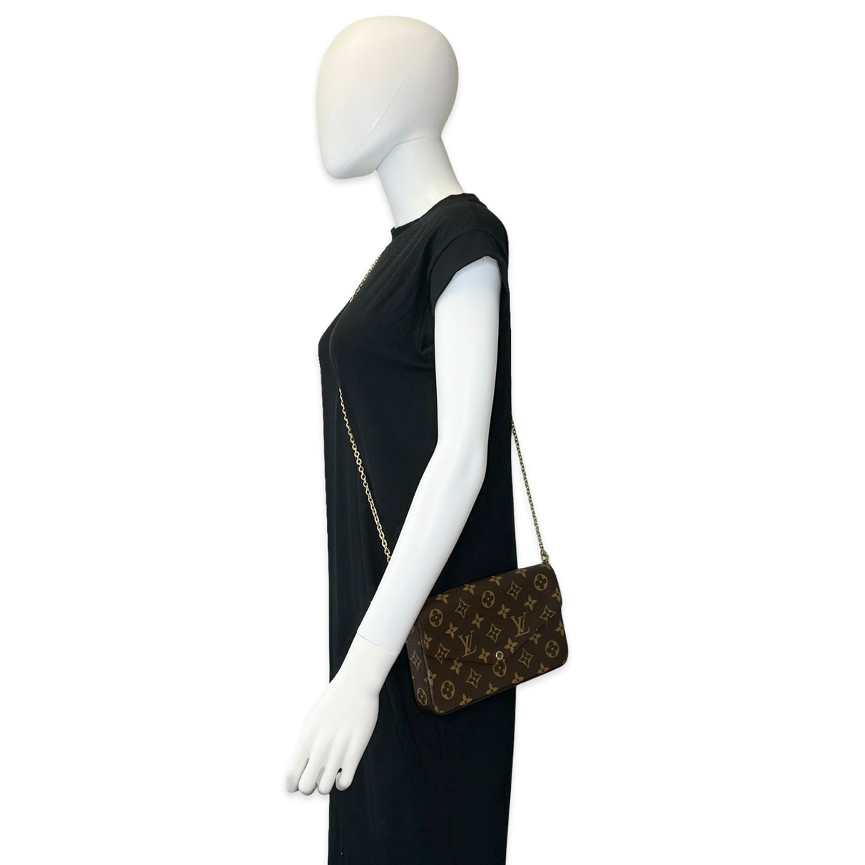 LOUIS VUITTON: Monogram Felicie Pochette