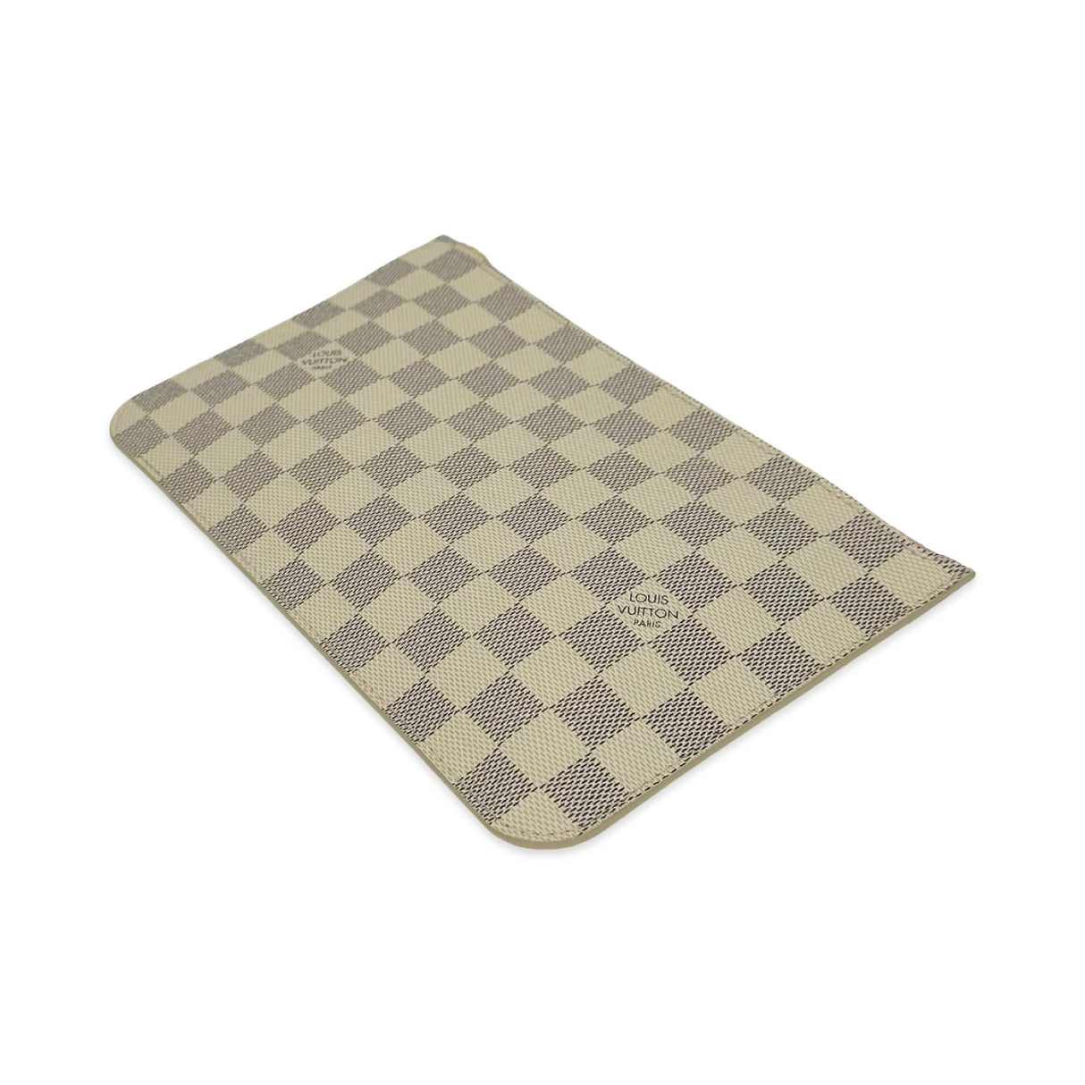 LOUIS VUITTON: Damier Azur Neverfull Pochette