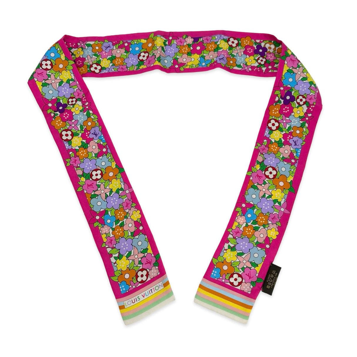 LOUIS VUITTON: Silk Flowers Bandeau