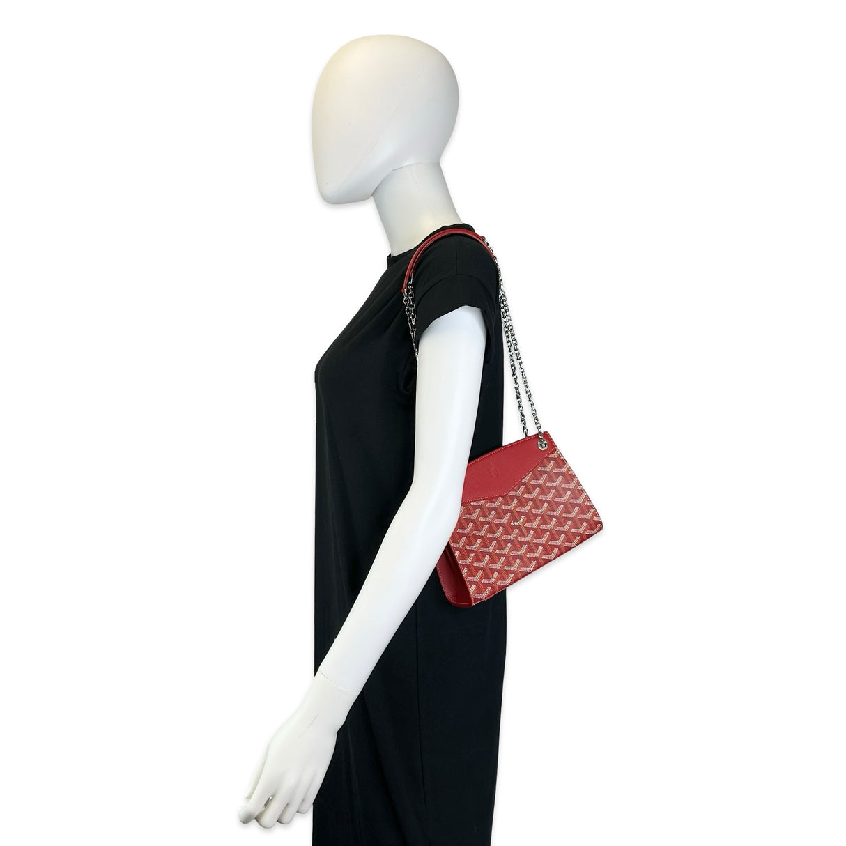 GOYARD: Goyardine Rouette Structure Mini Bag