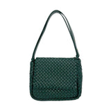Padded Intreccio Lambskin Cobble Shoulder Bag
