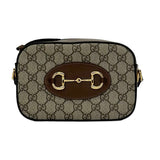 GUCCI: GG Supreme Horsebit 1955 Mini Camera Bag