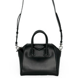 GIVENCHY: Box Leather Mini Antigona