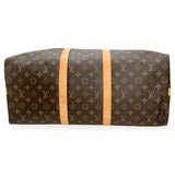 LOUIS VUITTON: Monogram Keepall Bandouliere 50