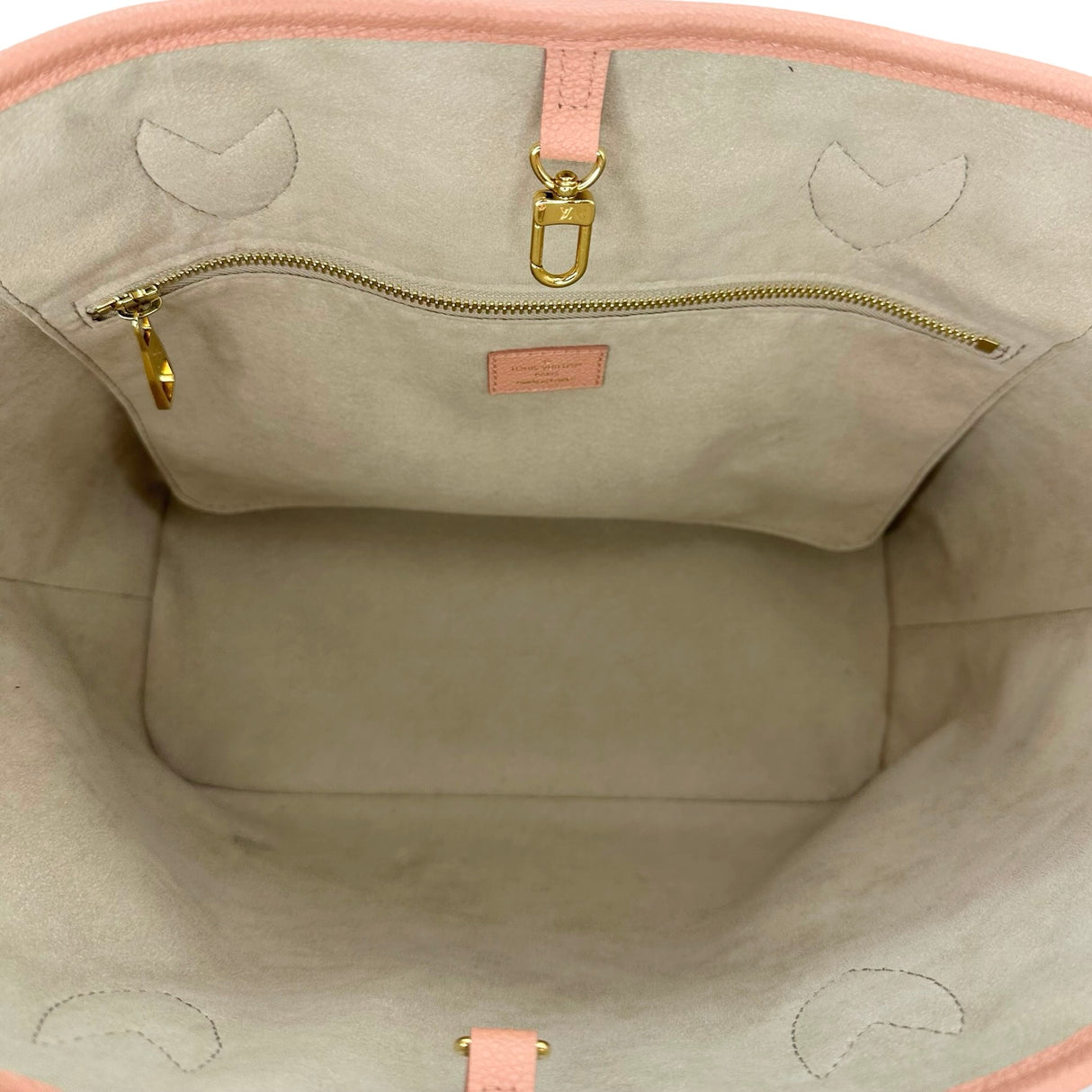 LOUIS VUITTON: Bicolor Monogram Empreinte Neverfull MM