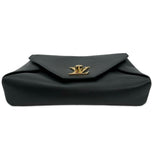 LOUIS VUITTON: Calfskin Lovenote Chain Clutch