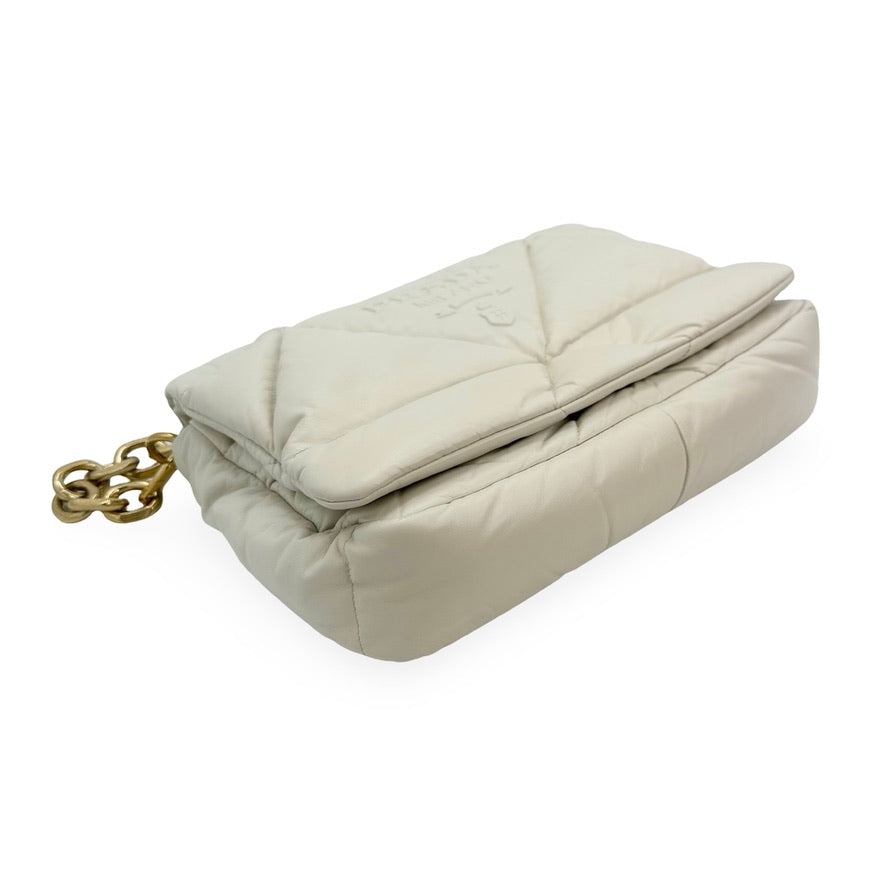 PRADA: Padded Nappa Leather System Shoulder Bag