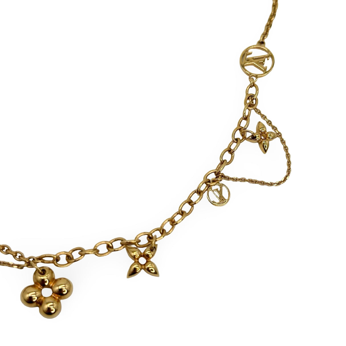 LOUIS VUITTON: Blooming Supple Necklace