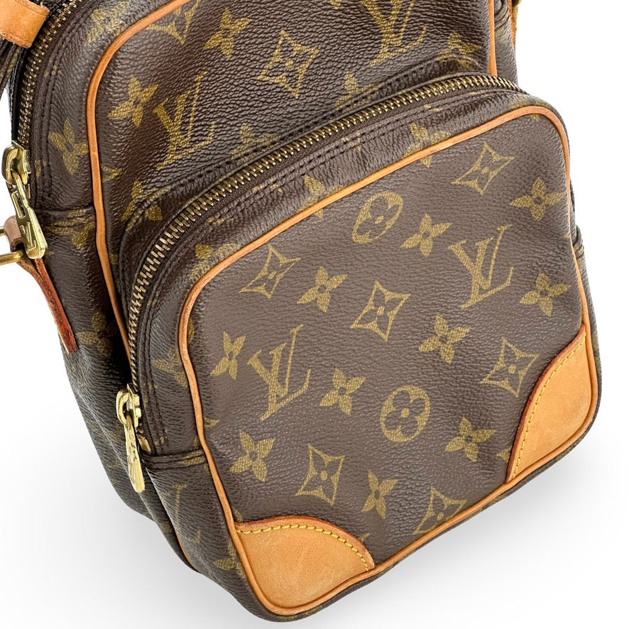 LOUIS VUITTON: Monogram Amazone Crossbody