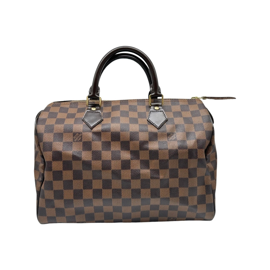 Louis Vuitton Damier Ebene Speedy 30 Bag