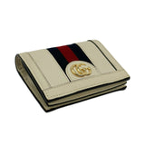 GUCCI: Leather Ophidia Compact Wallet