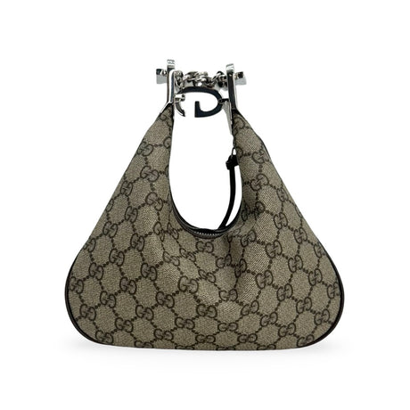 GUCCI: GG Supreme Small Attache Shoulder Bag