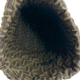 Zucca Raffia Step Out Medium Bucket Bag