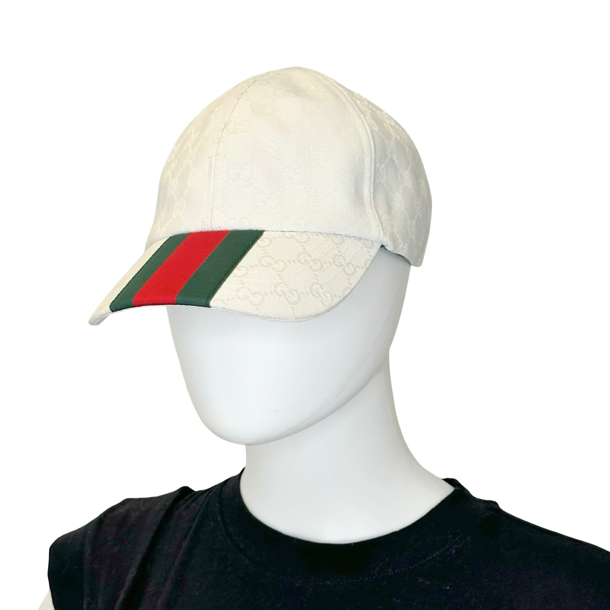 GUCCI: GG Canvas Web Baseball Hat