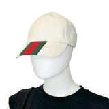 GUCCI: GG Canvas Web Baseball Hat