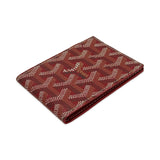 GOYARD: Goyardine Insert Victorie Card Wallet