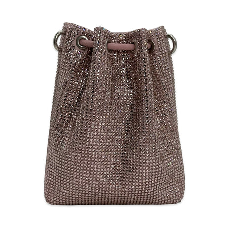 Crystal Mini Cinch Bucket Bag