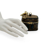 LOUIS VUITTON: Monogram Reverse Mini Vanity Bag Charm