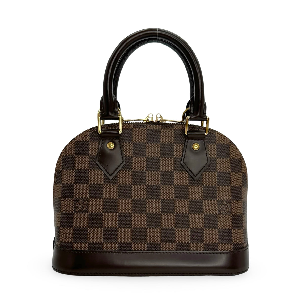 LOUIS VUITTON: Damier Ebene Alma BB