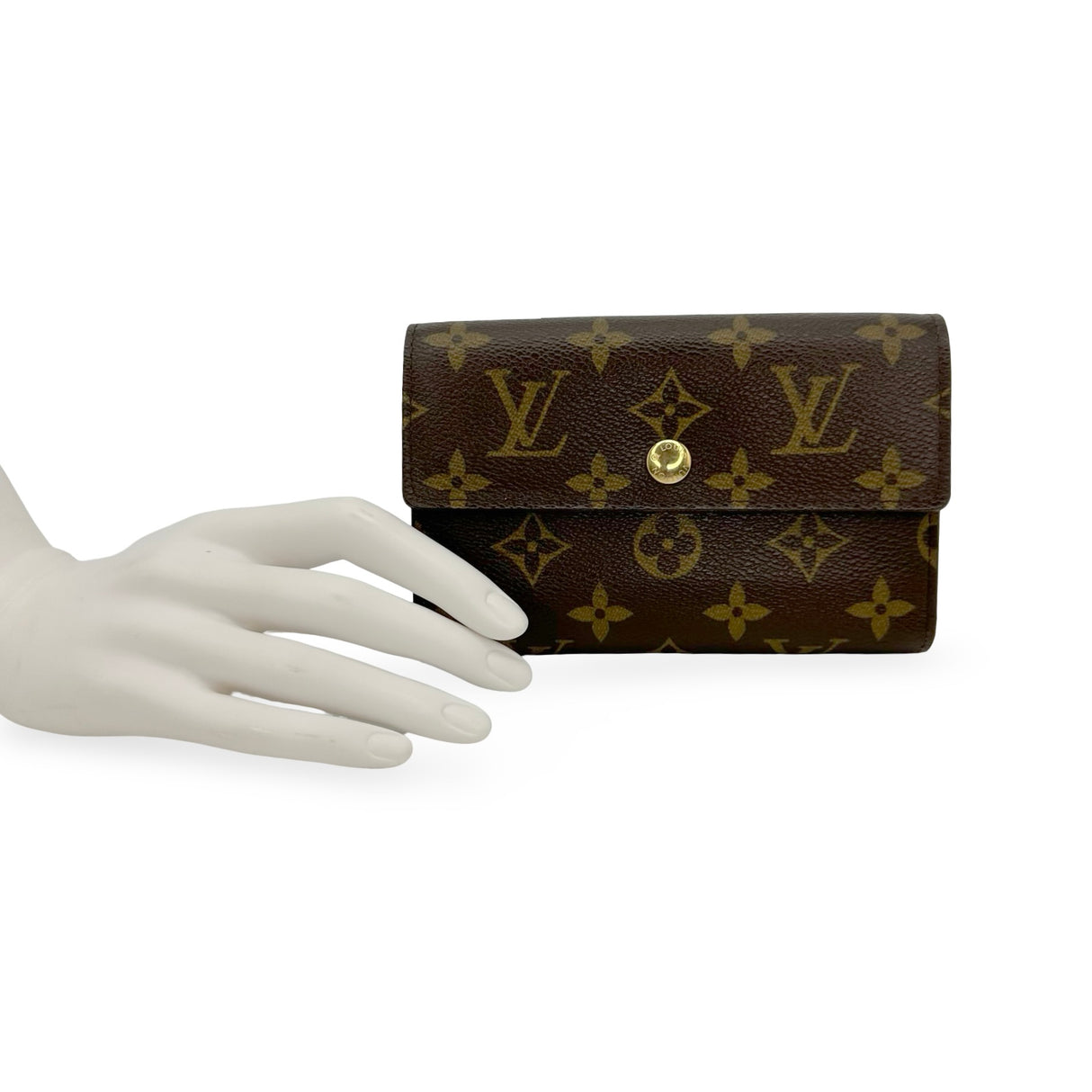 LOUIS VUITTON: Monogram Alexandra Wallet