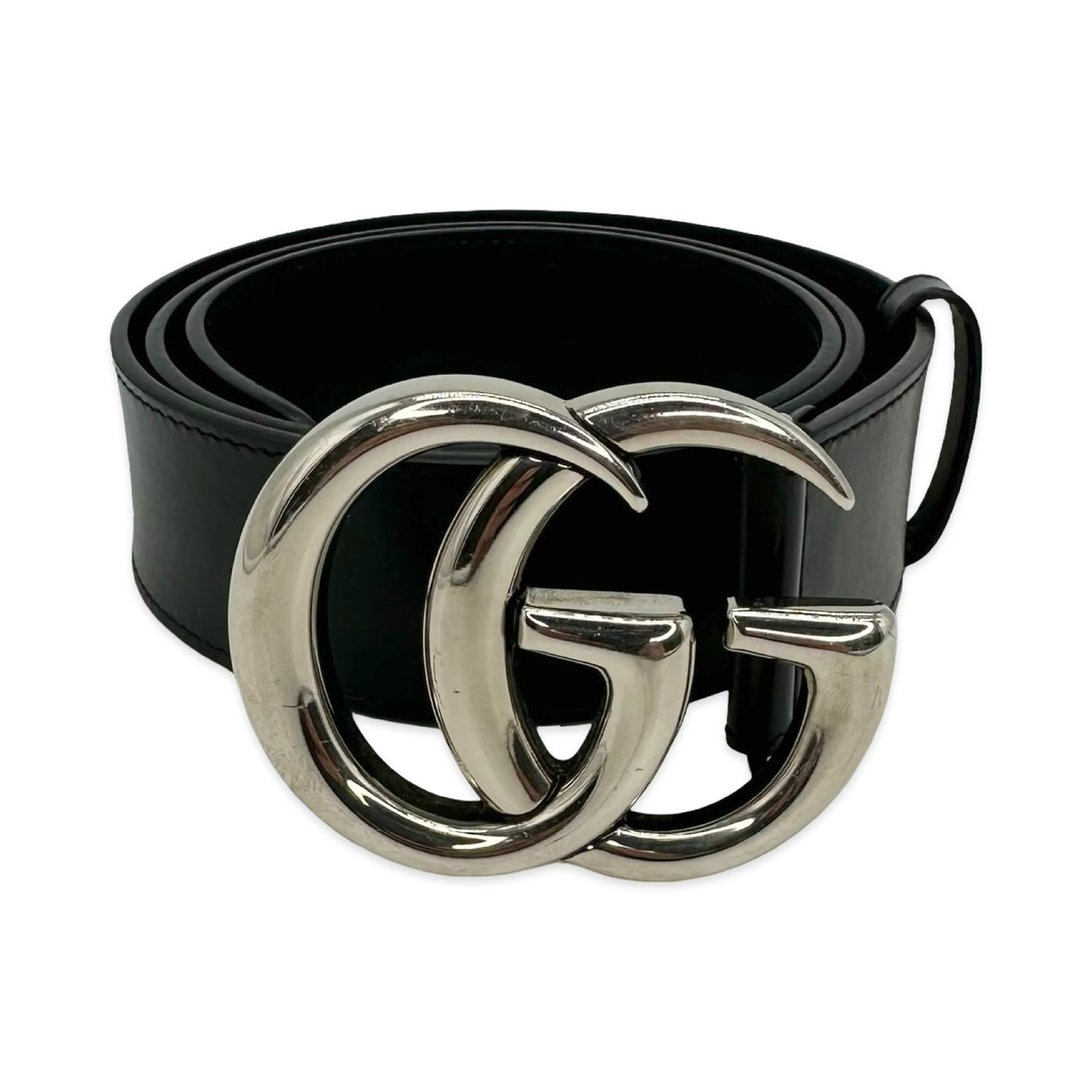 Calfskin GG Marmont Wide Belt