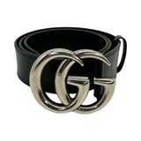 Calfskin GG Marmont Wide Belt