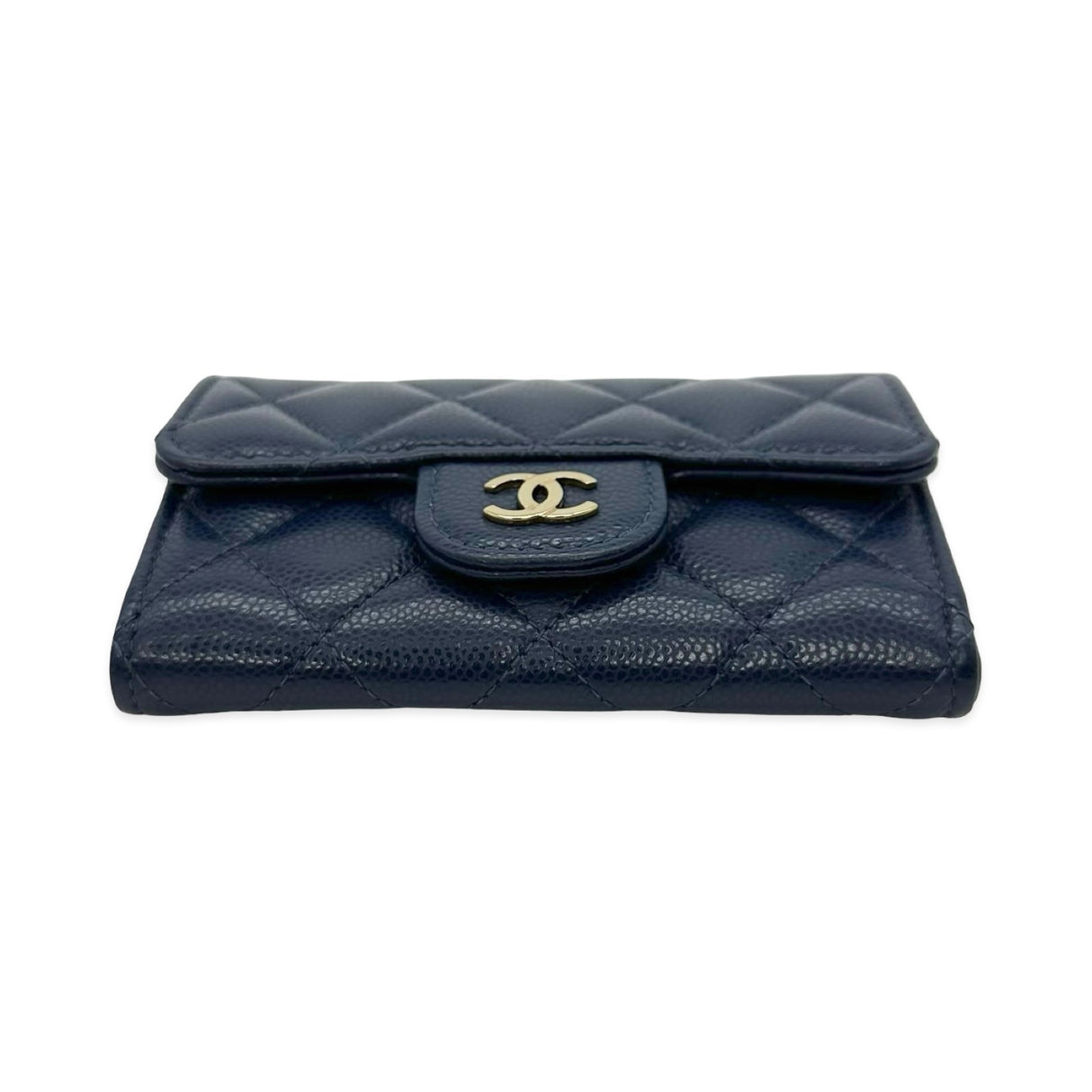 Quilted Caviar Classic CC Card Holder