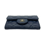 Quilted Caviar Classic CC Card Holder