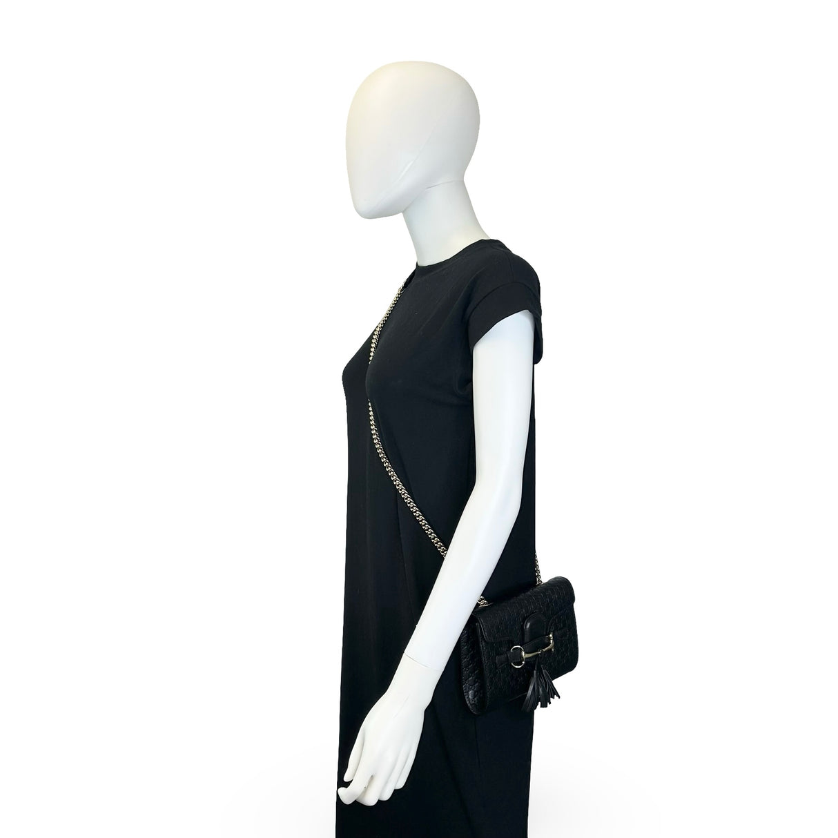 GUCCI: Microguccissima Mini Emily Chain Flap Bag