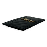 SAINT LAURENT: Grain de Poudre Cassandre Card Case