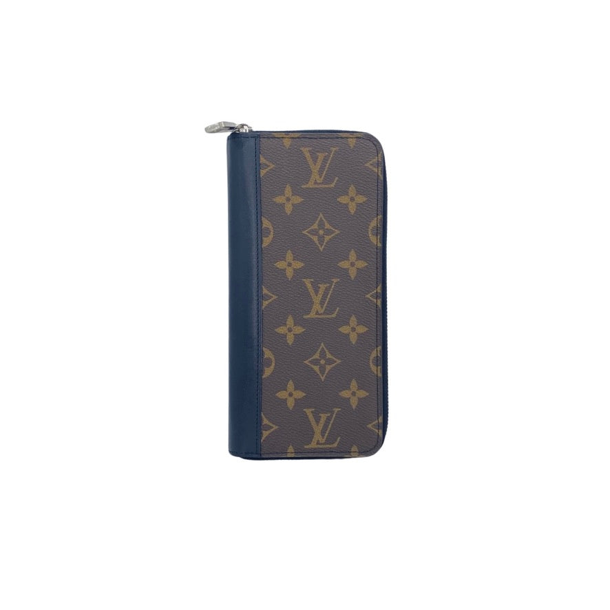 LOUIS VUITTON: Monogram Macassar Vertical Zippy Wallet – Luv Luxe Scottsdale