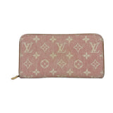 Monogram Denim Zippy Wallet