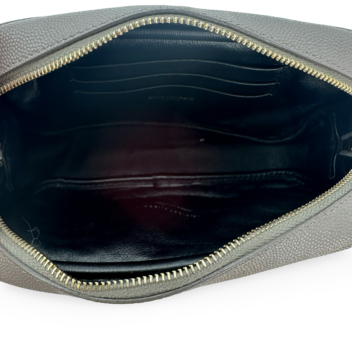 SAINT LAURENT: Grain de Poudre Mini Lou Camera Bag