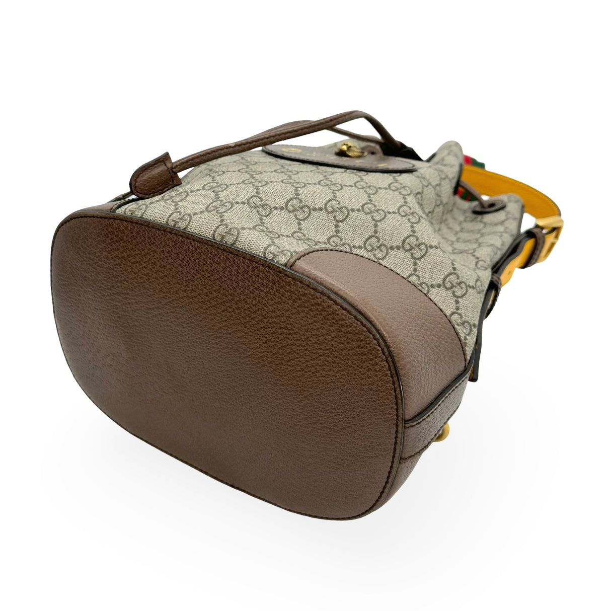 GUCCI: GG Supreme Neo Vintage Convertible Bucket Bag Backpack