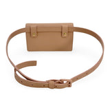 CHRISTIAN DIOR: Ultramatte Calfskin Saddle Pouch Belt Bag