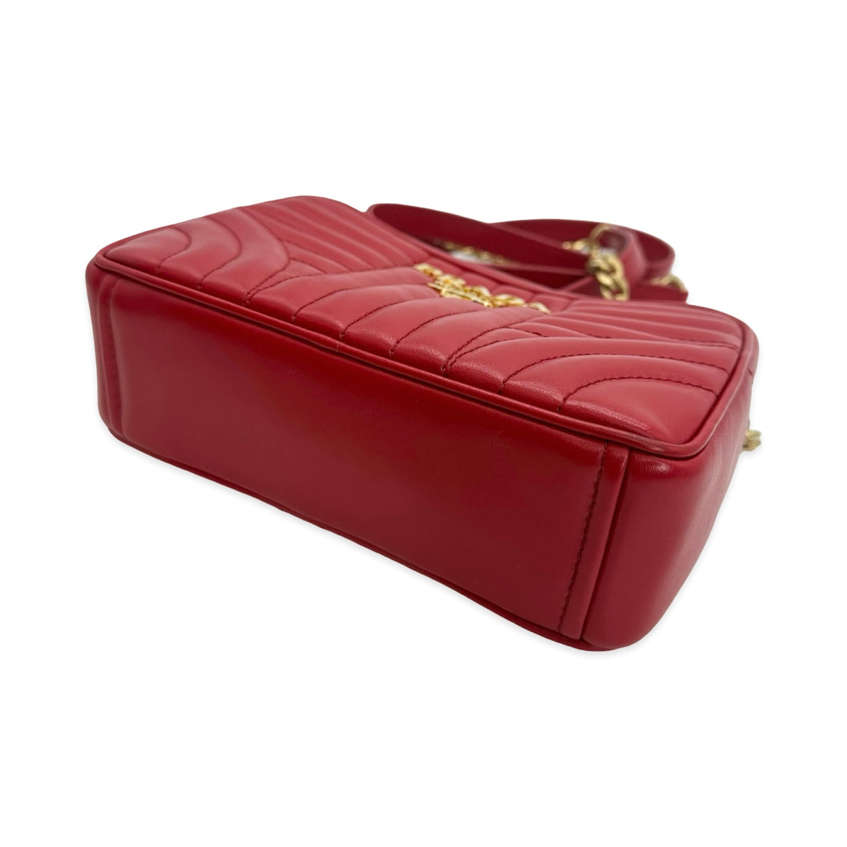 Quilted Leather Diagramme Camera Bag