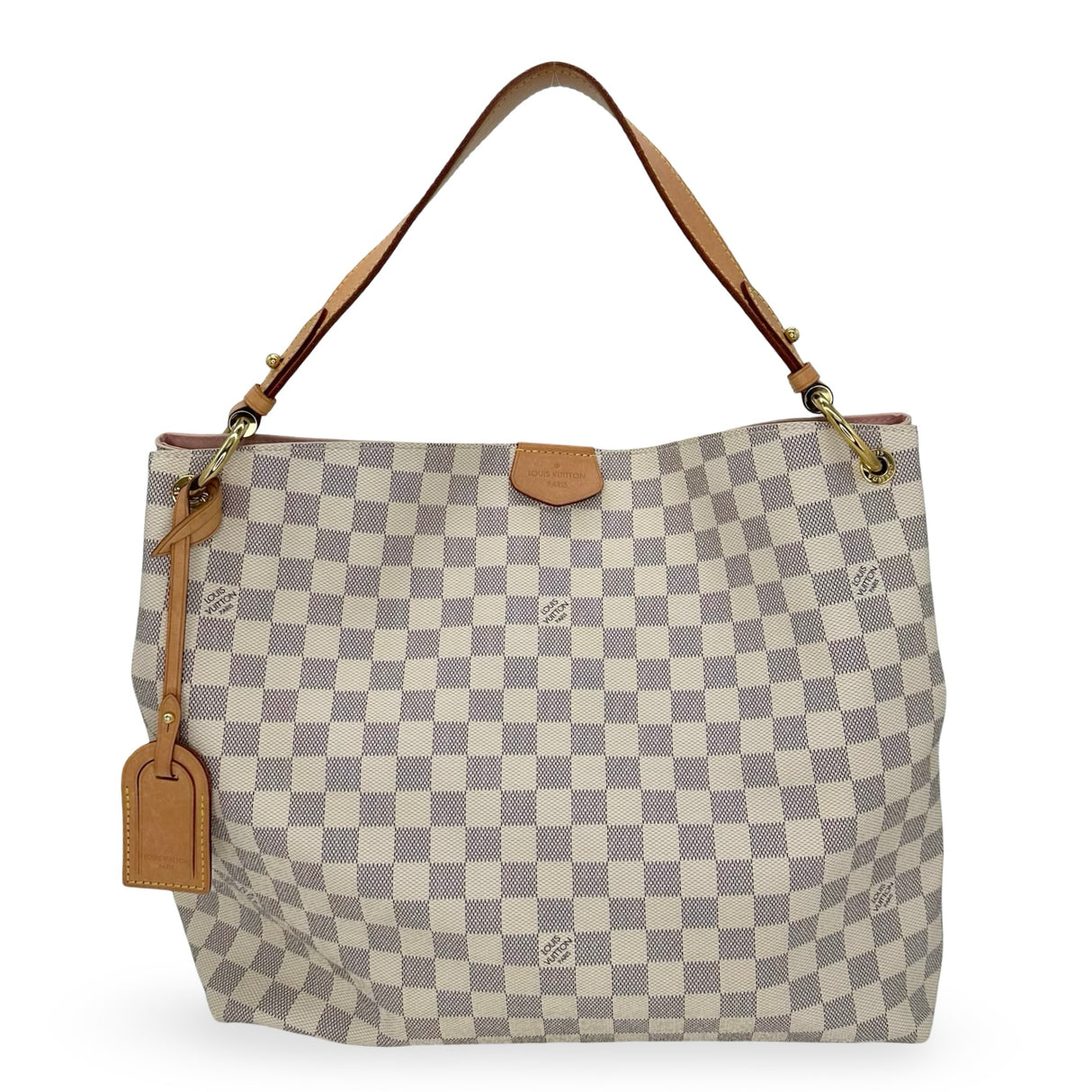 LOUIS VUITTON: Damier Azur Graceful MM