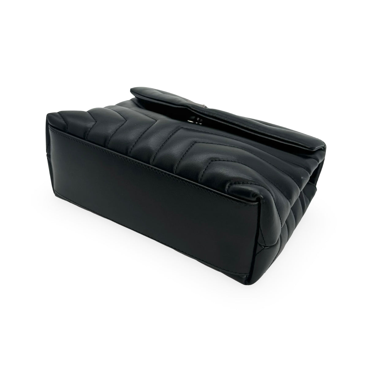 SAINT LAURENT: Quilted Leather Small LouLou