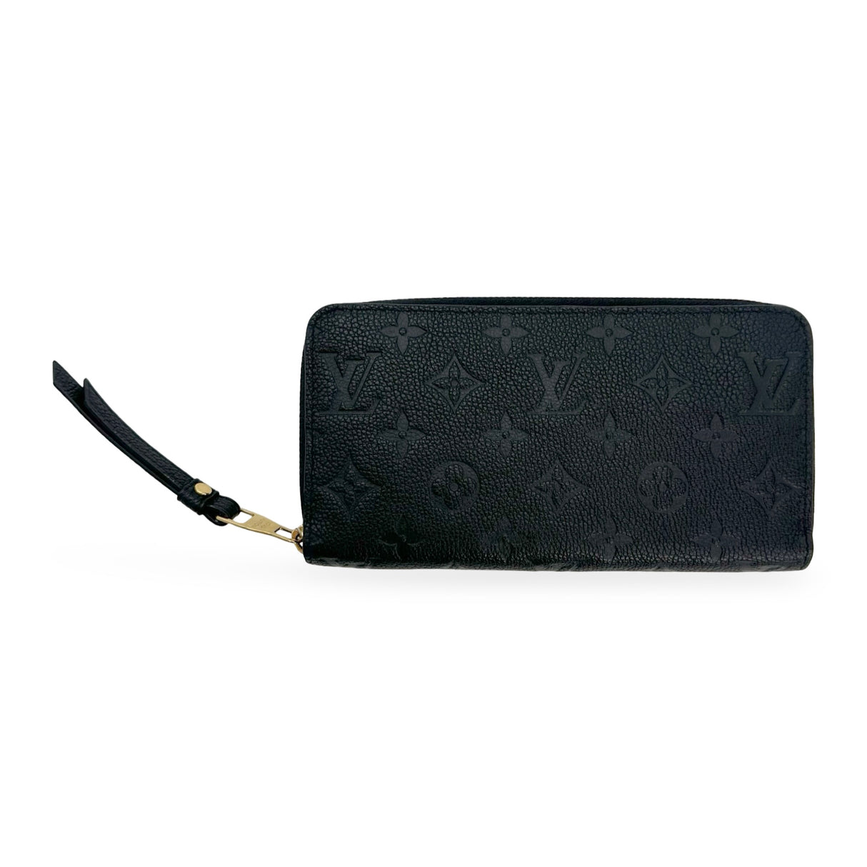 LOUIS VUITTON: Monogram Empreinte Zippy Wallet