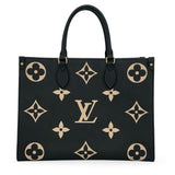 LOUIS VUITTON: Bicolor Monogram Empreinte Onthego MM