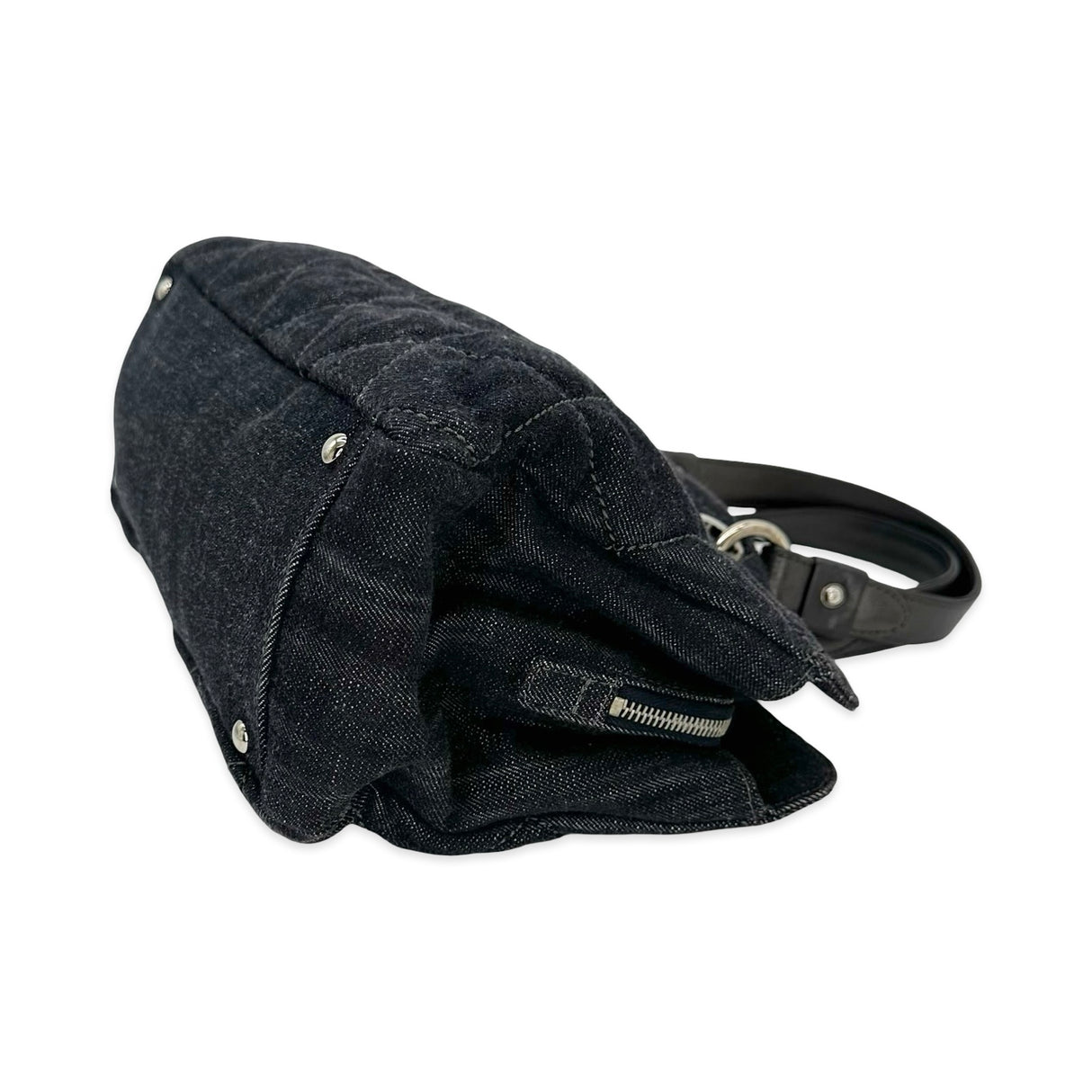 CHANEL: Denim Timeless CC Small Tote