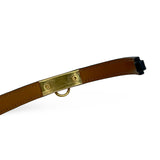 HERMES: Leather Rivale Double Tour Bracelet