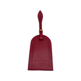 LOUIS VUITTON: Red Luggage Tag