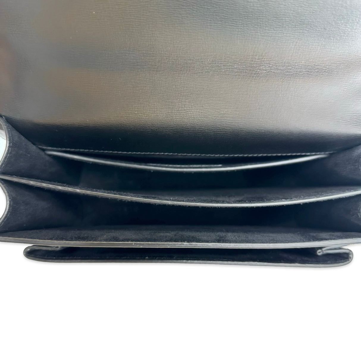 SAINT LAURENT: Leather Medium Sunset Chain Bag