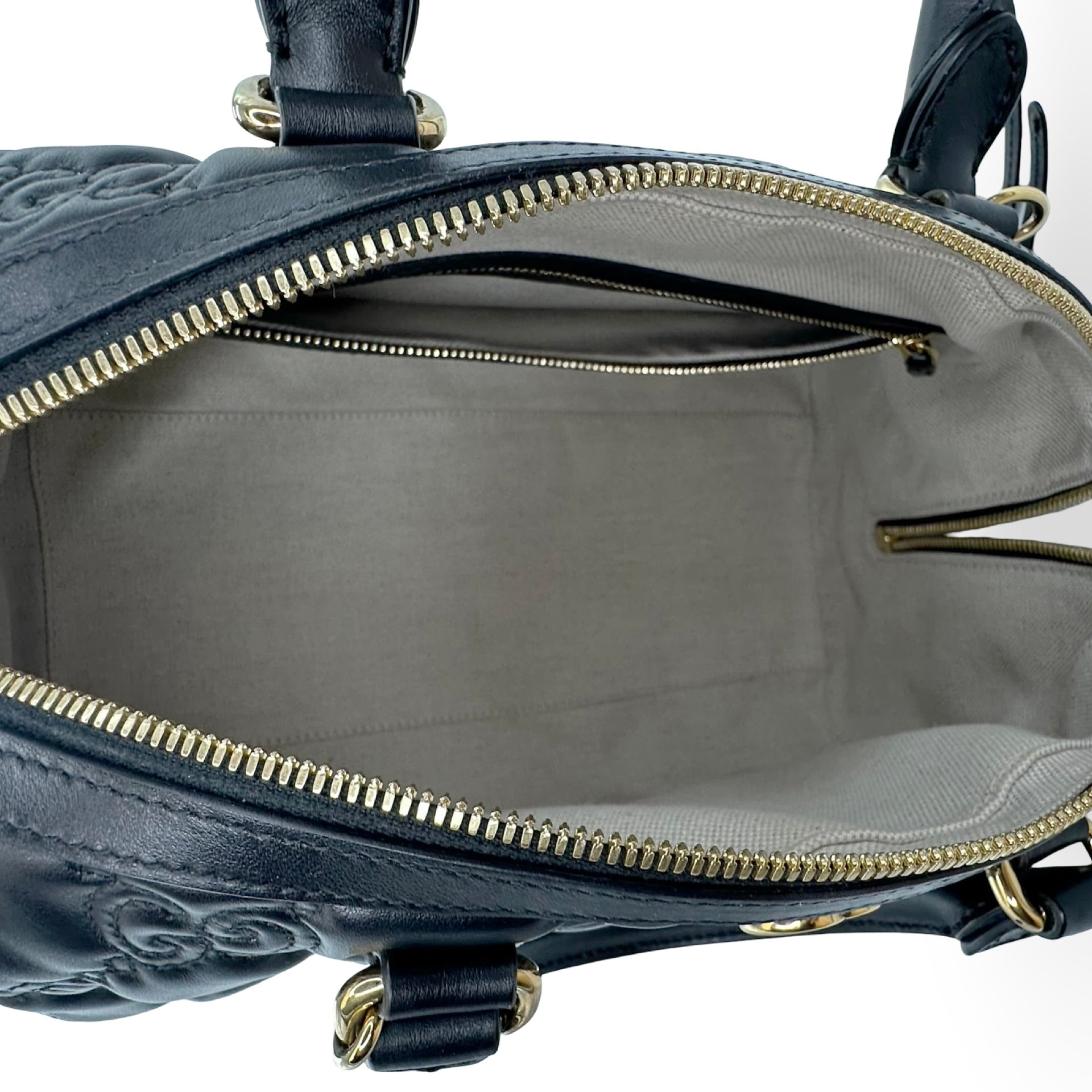 GUCCI: GG Matelasse Medium Top Handle Handbag – Luv Luxe