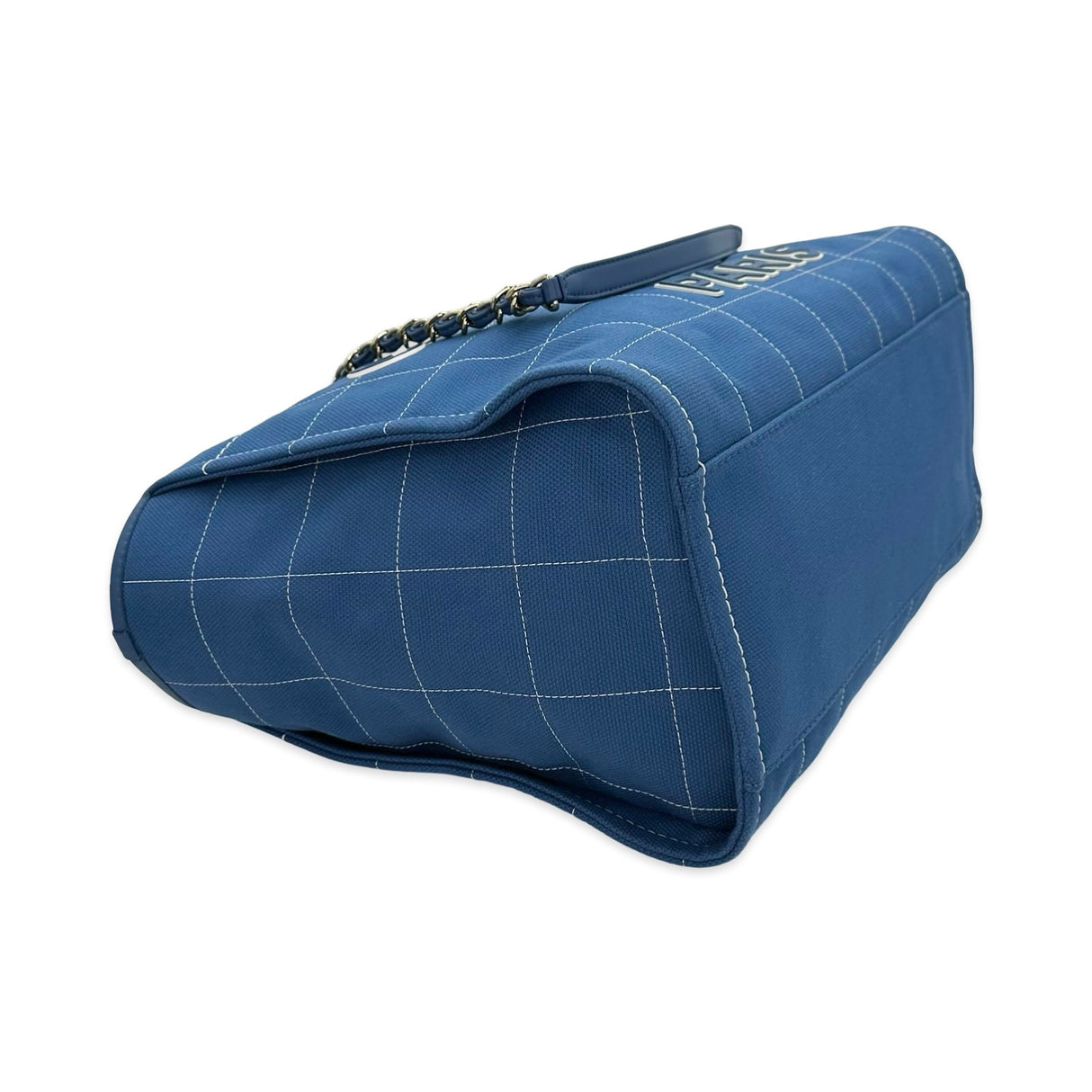 Stitched Canvas Large Deauville Tote